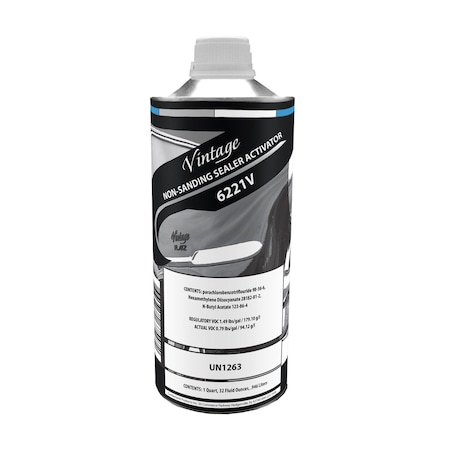 Vintage Flatz ACTIVATOR FOR 2.1 VOC 2K URETHANE SEALER Quart CP6221V-4